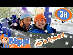 Blippi and Meekah's Winter Olympics Dream + X Games and More | Best Friend Adventures