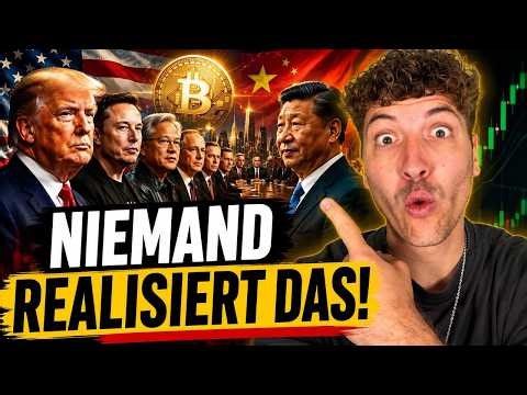 Trump fliegt mit Amerikas mächstigsten CEOs nach China - Bitcoin jetzt bereit?