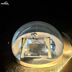 [Hot Item] Portable Dome Tents Outdoor Picnic Bubble Tent Transparent Windproof Glamping Tent Dome