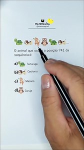 181K views · 2.5K reactions | DESAFIO sequência lógica, raciocínio lógico e matemática básica. #RaciocinioLógico #MatemáticasDivertidas #aprendanotiktok #concursospublico #estudantes #MatemáticasDivertidas #RaciocinioLógico #concursos2024 #concursonacionalunificado #concursos #concursonacionalunificado #concursospublico #provas | Portal RC TV Interativa | Facebook