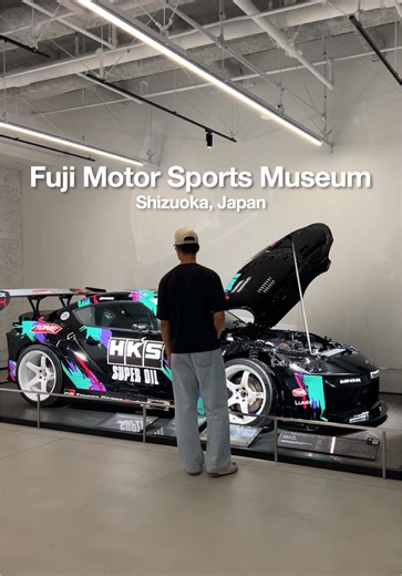 Fuji Motor Sports Museum🏁 Overlooking the famous Fuji Speedway race track, this museum shares over 130 years of history within 40 racing cars from around the world. It’s in a stunning location and the same is reflected with the presentation of the exhibition. Second floor, towards the back, in its own section was the Mazda 787B, next to a Toyota GT-One. A few favourites were: Lexus LFA #83, Denso Supra & Kyle Busch’s 2008 NASCAR Cup Camry. The first Toyota powered winner! - - - - - #cars #fuji 