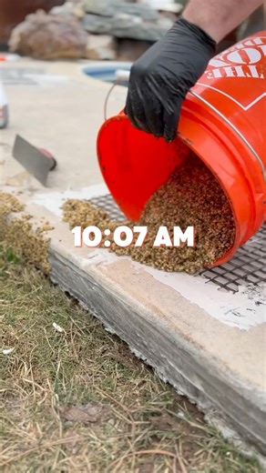 Mr. Mudd Concrete on Instagram: "Watch this outdoor space transform—step by step—with #vubastone Seamless, slip-resistant, and built to last. If you’ve been dreaming of a poolside upgrade, this is your sign. Send us a DM for more info! #pooldecktransformation #concretetransformation #stonepooldeck #idaho #boiseidaho"