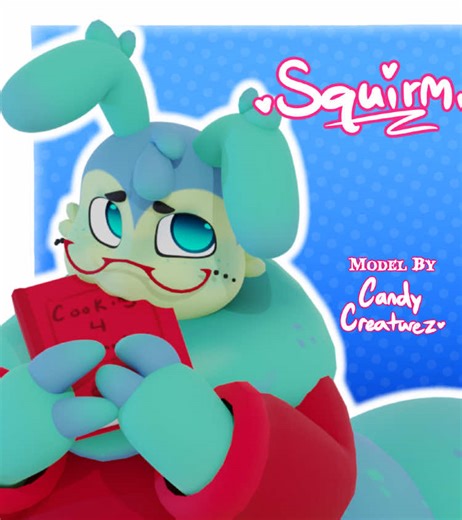 Squirm!! I know this guy hasn’t been released in Dandy’s World, yet, but I still wanted to make a 3D model of the silly guy :]] They’re pub in my avatar word on VRChat! And their files are also up on my PayHip, for those who might want them ^^ #dandysworld #dandyworld #vrchat #dandysworldsquirm