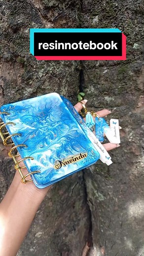 Our first notebook order 🤭💙 #resinbook #resinnotebookcover #resinnotebook #fypシ #foryoupage #viral #tiktok #love #gift #viralvideo #resin #resinart #resinartist #resinhack #resinhandmade #resinpen #worldwidedelivery✈️🌍 #resinbusiness #doorstepdelivery
