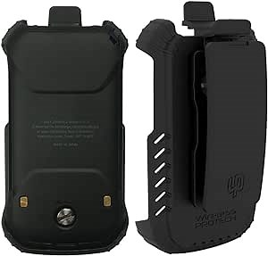 Case with Clip Compatible with Kyocera DuraXV Extreme E4810 Verizon, DuraXE Epic for AT&T E4830 and E4830NC, Secure fit Quick Release Latch Heavy Duty Swivel Belt Clip Holster