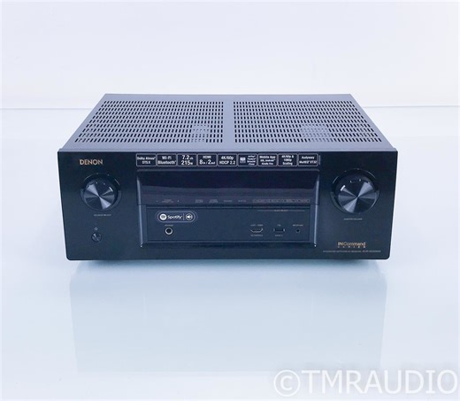 Denon AVR-X3300W 7.2 Channel Home Theater Receiver; AVRX3300W; 3D; 4K; Remote
