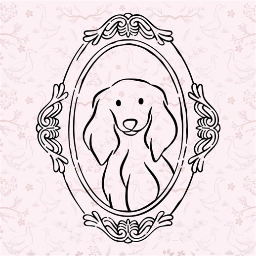 Dachshund Car Decal | Wiener Dog Sticker | Cute Dog Vinyl for Car Laptop | Dog Lover Gift | Whimsical Line Art Dachshund Decal - Etsy
