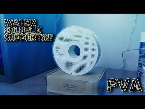Bambu Released PVA Support Material! | Water Soluble Supports!