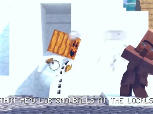THE BALLAD OF BOB THE SNOW GOLEM Part #elementanimation #animation #cartoon #minecraft #fypシ