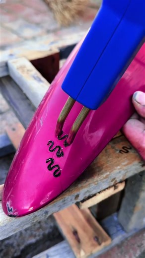 Bumper plastic shell repair