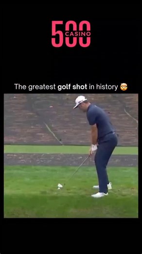 Business | News | Tech | Facts on Instagram: "Jon Rahm pulled off one of golf's most mind-blowing trick shots during a 2020 Masters practice round, skipping the ball four times across the pond on Augusta's 16th before it curved onto the green and dropped straight into the cup for a ridiculous hole-in-one. The crowd lost it instantly, and what made the moment even crazier was that Rahm had already sunk another ace just a day earlier. Even by Augusta's legendary standards, this water-skipping mira