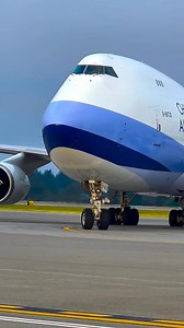 China Cargo Boeing 747-400F taxiing into Cargo 6 credit 📷 Planeclicker_ (IG) . [https://www.instagram.com/reel/DGick9sJ6Ax/] . #fly #pilotsview #landing #aviation #boeing #b747 #boeing747 | Aviation