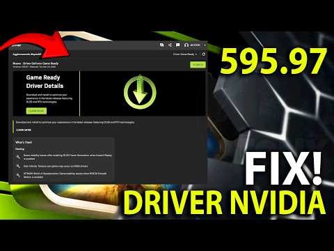 Nvidia Driver 595.97 | How to Download and Install the New NVIDIA GPU Driver - Tutorial