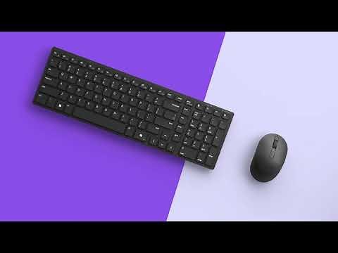 Dell Pro Compact Silent Keyboard and Mouse - KM555: Make work your quiet place