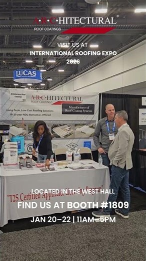 Architectural Roof Coatings® at IRE 2026 | Visit Us at the Show
