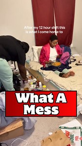 744K views · 16K reactions | HELP HIM OUT?? HELLO?  [video from: royalandwavey on tt] #cleaning #marriage #married #relationships | Dustin Poynter | Facebook