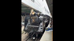 在日留子，纪念一下人生第一次坐蒸汽火车 日本C58型蒸汽机车（昭和老车）牵引的山里的慢车