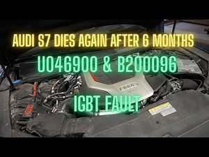 Audi S7 Hybrid Dies Again After 6 Months — Starter/Generator Replacement | U046900 + B200096