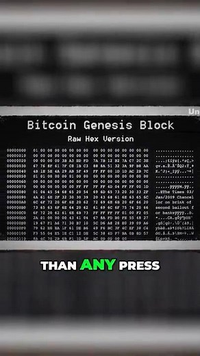 Bitcoin's CREATOR Had a SECRET MESSAGE in the First Block