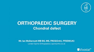 Vivostat used for chondral defect in the knee