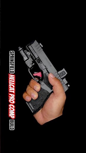 Springfield Hellcat Pro Comp Build | Cyelee Cat X Pro + Streamlight TLR-7X Sub #springfield #hellcat