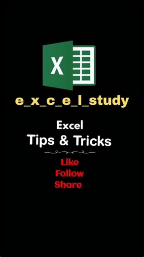 e_x_c_e_l_study on Instagram: "Excel tips and tricks . . . . . . . . #exceljob #windows #msoffice #microsoft #billgates"