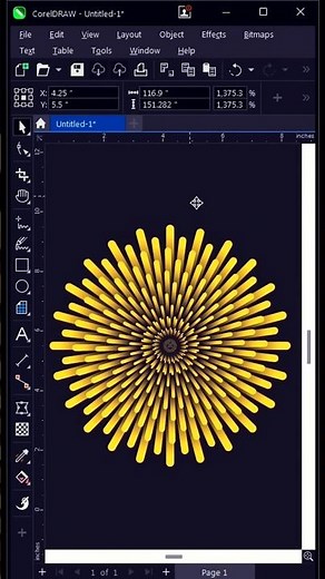 Coreldraw Tricks #saharanpurdesign #graphicdesign