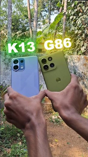Moto G86 vs Oppo K13 video stability test 😮 #shorts #viral