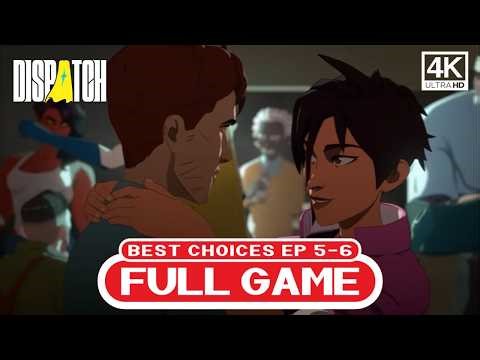 Dispatch EP 5 & 6 – Best Choices Walkthrough (Invisigal Route) | Full Game 4K 60FPS – No Commentary