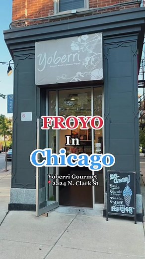 Support Local Frozen Yogurt at Yoberri in Lincoln Park