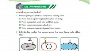 Kunci Jawaban IPA Kelas 10 Halaman 51 Kurikulum Merdeka: Pernyataan Tentang Virus - Tribunnews.com