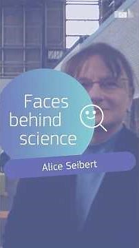 Faces Behind Science – Alice Seibert #JRC #ScienceForPolicy