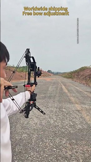 Do you like this multi-functional short-axle compound bow? #archery #outdoors #hunting #bowhunting