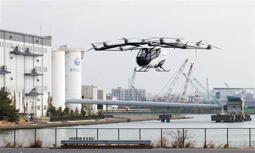 Japan startup's "flying car" makes demo flight in Tokyo for 1st time
