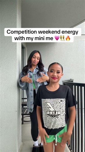 Going into comp weekend like… #motheranddaughter #dancemoms #dancers #dance #momlife