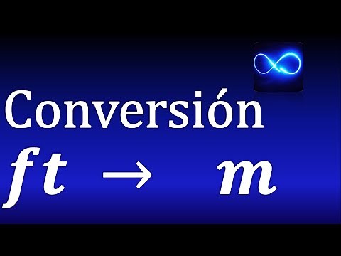 16. How to convert feet (ft) to meters very easy