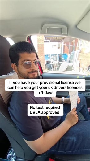 Get Your UK Driver's License in Just 4 Days