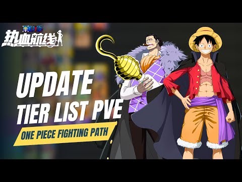 LATEST OPFP PVE TIER LIST ‼️Luffy Onigashima & Crocodile | One Piece Fighting Path | Indonesia