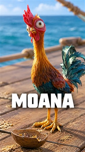 Moana (2026) | Maui Tries to Fatten Up Heihei 😂
