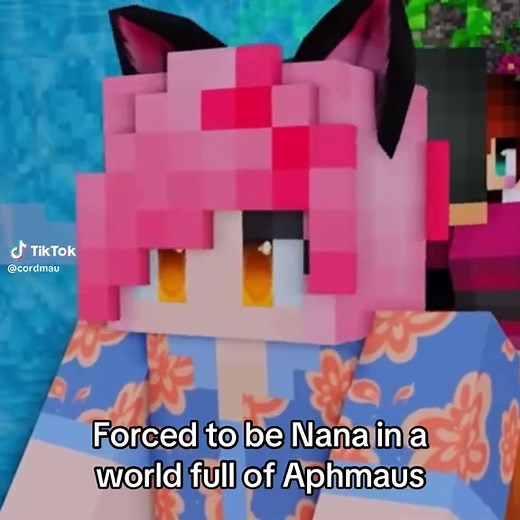 I love kawaii chan (nana) so much #aphmau #aphmaumystreet #aphmauminecraft #minecraftroleplay #mystreet
