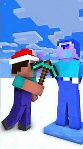 Herobrine Sculpting Challenge -Bones (Imagine Dragons) #minecraft #shorts #christmas