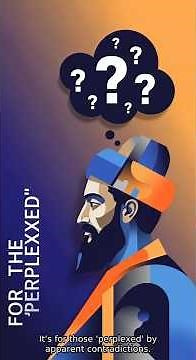 Moses Maimonides: The Guide for the Perplexed - in One Minute!