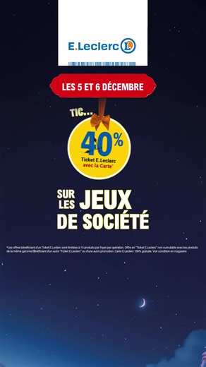  Les jeux de société pour petits et grands, et à prix E.Leclerc !  | E.Leclerc | Facebook