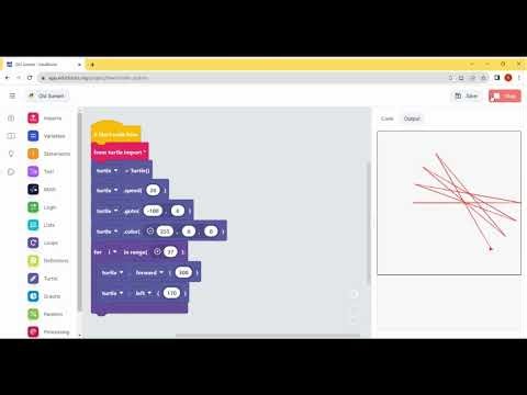 Lighting code for beginners, in edublocks Fully step-by-step explained.