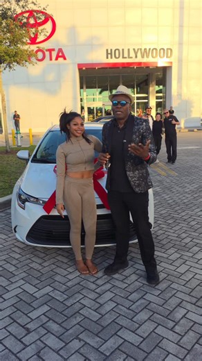 PRINCE CHEN TOYOTA CONGRATULATIONS 🎊 TO MISS BRANDY ON HER NEW TOYOTA COROLLA LE 2026 BAD CREDIT NO PROBLEMS CARS REPOS NO PROBLEM FIRST TIME BUYER NO PROBLEM 🇺🇸 #toyotaofhollywood | Royal VIP Auto Sales