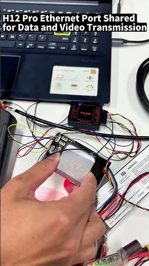 Skydroid H12 Pro Ethernet Port Shared for Data and Video Transmission