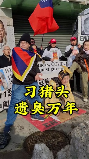 习猪头遗臭万年#习近平 #共产党 #共產黨 #自由 #民主