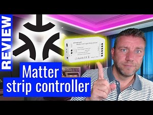 Matter LED strip controller from Zemismart: easy to install