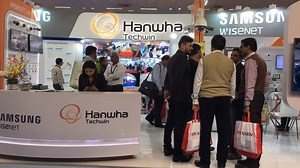 Hanwha Techwin Samsung Techwin America Latina at IFSEC INDIA EXPO 2016 by UBM India Pvt Ltd #timelapse #video #brand #stand #exhibitor #crowd #food #selfie #bags #visitor #technology #digital #gadgets #camera #TV #screen #mobile #products | IFSEC INDIA | Facebook