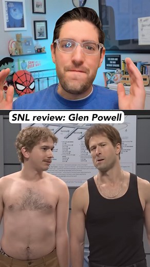 91K views · 1K reactions | SNL review: Glen Powell hosts a near perfect episode | Pop Culture Brain | Facebook